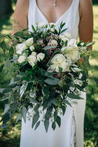 Rustic Greenery Bridal Bouquet 